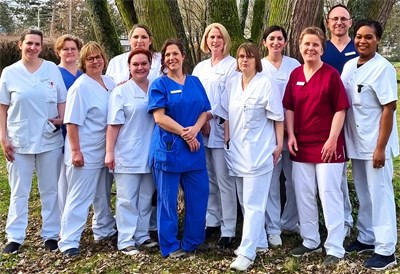 Das Team der Praxisanleitenden, Foto: Kliniken Köln