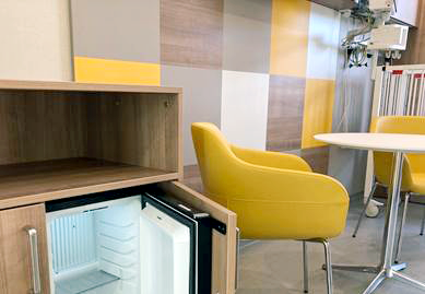 Zimmerbeispiel Wahlleistungszimmer Station F3 (Säuglingsstation) in Riehl