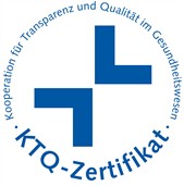 Logo der KTQ - Kooperation für Qualität und Transparenz im Gesundheitswesen