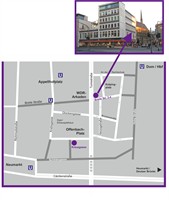 City-Blutspendedienst Breite Straße 2-4, Skizze, Eigentum der Kliniken der Stadt Köln gGmbH